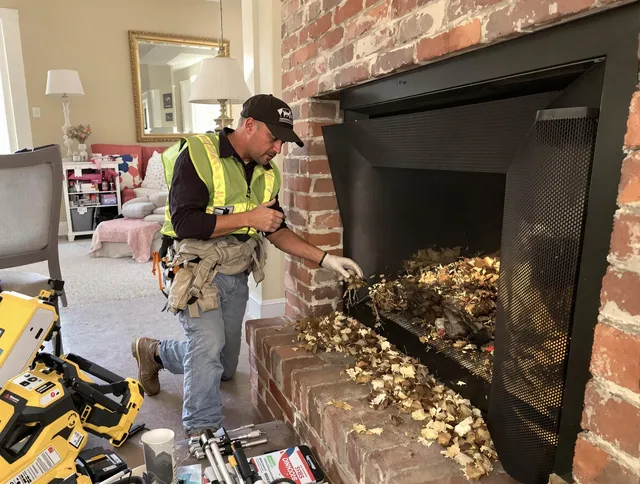 Safe screening installation by Redlands Chimney Sweep in Redlands, CA