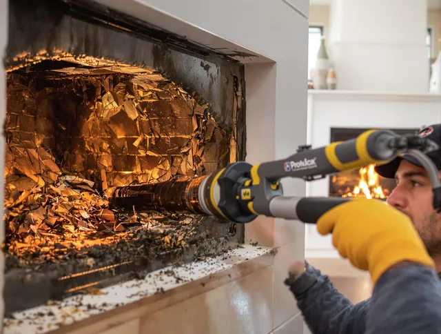 Professional chimney cleaning by Redlands Chimney Sweep in Redlands, CA