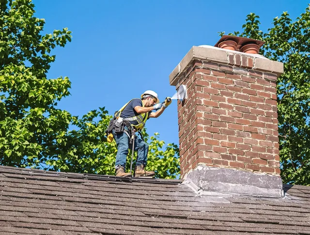 Redlands Chimney Sweep performing an inspection with advanced tools in Redlands, CA