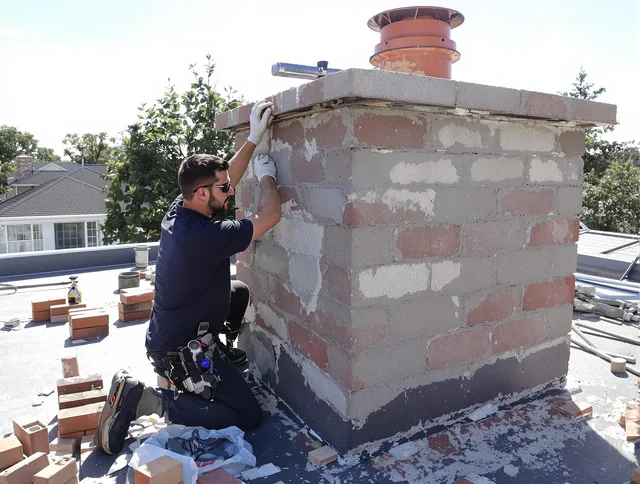 Advanced chimney repair process by Redlands Chimney Sweep in Redlands, CA
